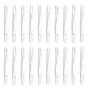 40Pcs 93302 Precision Plastic Tweezers Kit 121mm Anti-static Craft Tweezers Set