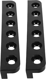 UPKOCH 1 Pair Multifunctional Pool Rack For Billiards Enthusiasts Professional Billiard Cue Rest Rack Plastic Cue Holder For Pool Table Accessories