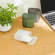 6 Pcs Dustproof Data Cable Storage Box Portable Desktop Mobile Phone Charger Box