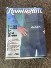 Remington Neoprene Boot-Foot Chest Wader Size L New #16011