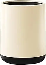 JISADER Trash Can Dustbin Office Waste Bin Container Garbage Can Garbage Bin Waste Basket for Nursery Laundry Room Car Under Desk, Without Lid