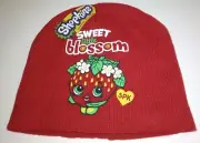 Children's SHOPKINS OSFM, NEW With Tag Red Acrylic Knit Hat Beanie