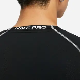 Nike Pro Dri-FI 訓練 緊身 男短袖上衣-黑-DD1993011