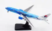 1:400 JC Wings Malaysia Airlines BOEING 777-200ER Passenger Plane Diecast Model