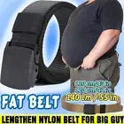 Mens Canvas Outdoor Tactical Belt Heavy Duty Army Waist Web Strap Waistband AU