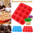 12 Cavity Muffin Cup Pan Tray Silicone Baking Mold Cupcake Pan Baking Tray Mold