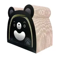 在飛比找PChome24h購物優惠-酷酷貓抓板 台灣黑熊