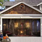 Christmas Garage Door Decorations Christmas Garage Door Banner Mural Christmas