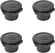 CCWUTQF 1-10Pcs Air Ventilation Cover Universal 60mm 2.35 Inch Round A/C Air Outlet Vent for Air-Conditioning Vent Motorhomes Buse Yacht(4 Pcs)