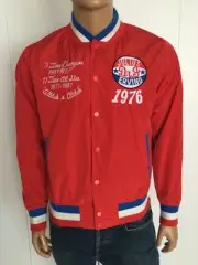 Roots Of Fight Julius ‘Dr.J’ Erving Red Stadium Jacket Size M