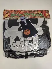 Vintage Halloween Skeleton Windsock 1996 Wind Sock NEW 60" NOS 90's Double Sided