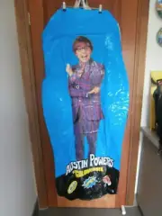 Austin Powers Gold Member Inflatable Punching Bag Rare