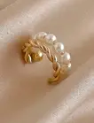 1pc Gold Ear Cuff 14k Pearls Non Tarnish Birthday Gifts for Women
