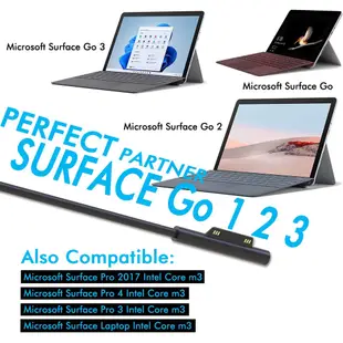♂原裝微軟電源Microsoft Surface Go1 2 3 pro4 M3便攜充電器