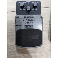 在飛比找蝦皮購物優惠-Behringer 復古延遲 VD-400 VD400 吉他