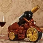 Wine Bottle Holder Motorcycle Figurine Ornament Creative Resin Crafts Wine Rack