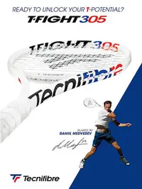 在飛比找Yahoo!奇摩拍賣優惠-網球拍tecnifibre網球拍全碳素T-FIGHT 295