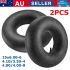 2PCS Inner Tube Tyre Tire For Lawn Mowers Wheelbarrows Hand Truck Trolley Cart
