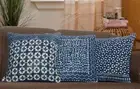 Home Decor Cushion Cover Print Cotton 3 Sets of Hand block Print Cushion Cover