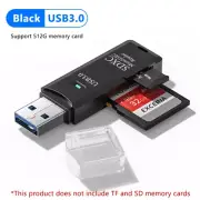 2 in 1 Card Reader USB 3.0 Micro SD TF Card Memory Reader Adapter Flash Drive