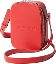 Ferragamo(フェラガモ) Shoulder Bag 241469 Logo FLAME RED, FLAME RED, Free Size