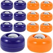 Abaodam 20 Pcs Mini Shuffleboard Set Tabletop Curling Game with Bowling Pins for Family Gatherings Parties Fun Material Easy to Operate