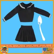 Japanese School Girl - Black Uniform Set - 1/6 Scale SA Toys Action Figures