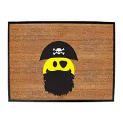 Pirate Smile - Funny Novelty Doormat Man Cave Floor mat