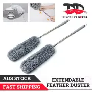 Duster Microfiber Extendable Telescopic Brush Long Handle Magic Static Feather