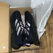 Adidas 4DFWD Core Black Midnight Blue Silver Shoes ID3501 Women's Size 10 /m 8.5