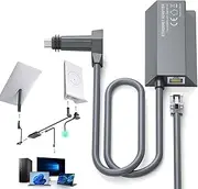 Ethernet Adapter for Starlink Rectangle Dish Satellite Internet V2, Starlink to RJ45 Gigabit Ethernet Adapter Fast & Stable Network Connection for Starlink Actuated Gen 2