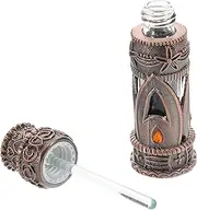 Ipetboom Retro Style Ml Perfume Bottle Decorative Essential Oil Container for Travel Home Jeweled Dubai Design