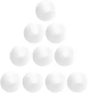 Foam Balls, 20pcs White Foam Balls Craft Foam Balls So- lid Spheres for DIY Modelling Arts Crafts School Projects Christmas Halloween Party Decor 8CM
