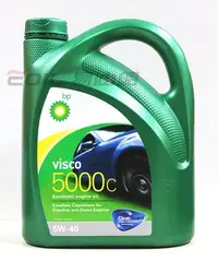 在飛比找Yahoo!奇摩拍賣優惠-【易油網】【缺貨】BP 5W40 VISCO 5000C 高