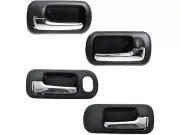 Left and Right Interior Door Handle Set For 01-05 Honda Civic BP91Z9 (for: Honda)