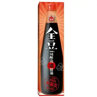 義美 全豆純釀造滷醬油(520ML)【愛買】