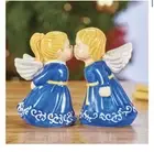 Magnetic Salt And Pepper Shakers Angels Smooching (col) J5