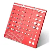 41 Nut and Bolt Thread Checker – Standard and Metric Thread Gauges, Bolt Size