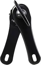wenco Premium Safety can Opener, for Right and Left-handers, Length 17 cm, Plastic/Stainless Steel, Black, Version 2021