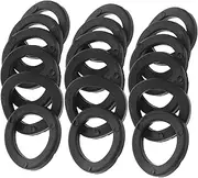 MOTHNUR 20pcs Dumbbell Bar Washers High Elasticity Collars for Weightlifting Stability Easy Installation for Home Gym and Fitness Centers