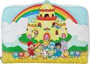 [Loungefly] Rainbow Brite Color Castle Zip Around Wallet, Black, ONE SIZE, Zip Around Wallet