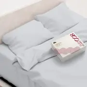 100% Egyptian Cotton Sheet Queen Size - 800 High Thread Count Sheets Queen, 4...