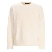 [Ralph Lauren] Ralph Lauren Logo-embroidered Cotton Sweatshirt XXL WHITE