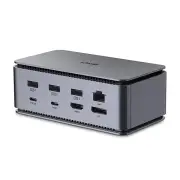 Lindy DST-Pro USB4 Laptop Docking Station - Single Display 8K / Dual Display 4K