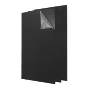 3Pcs Acrylic Sheets 12x8 Inch 1/8 Inch-3mm for Picture, Black