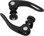 2pcs Bike Saddle Quick Release Lever Seatpost Clamp for Mountain and Folding Bikes M5x28mm