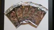 1994 Street Fighter Trading Cards - 5 Un-Opened Packs (Pyramid/Upper Deck).