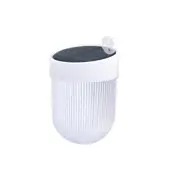 Solar 3 LED Wall Lamp Outdoor Waterproof Fence Garden Path Light Double Color Temperature