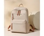 Backpack for Women Anti-Theft Trendy Designer Travel Backpack-White