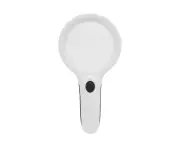 Lighted Magnifying Glass Handheld Led Uv Light Ergonomic Handle Space Saving Portable Pocket Magnifying Glass